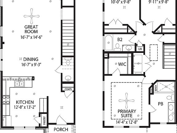 Emory Townhome, Lot 279, Floor Plans o Burkitt Ridge, Cane Ridge, TN