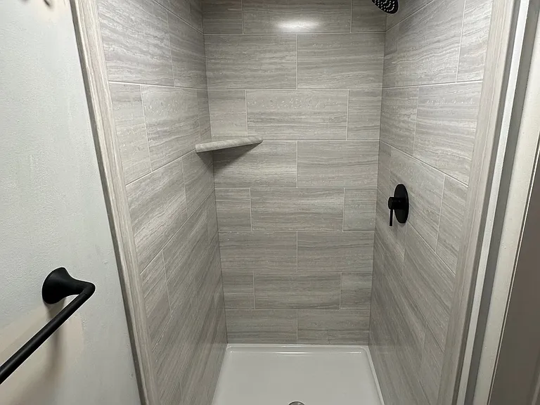 Newly remodeled bathroom