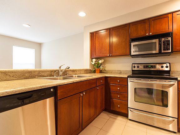 Stainless steel appliances.