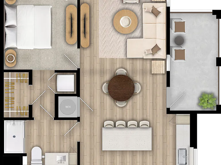 A4 floor plan Southhaven