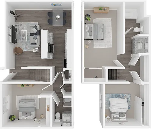 Floor plan 3 Bed 2 Bath