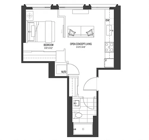 Floor plan The Sussex