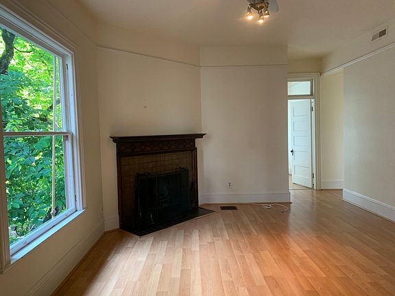 Living room fireplace