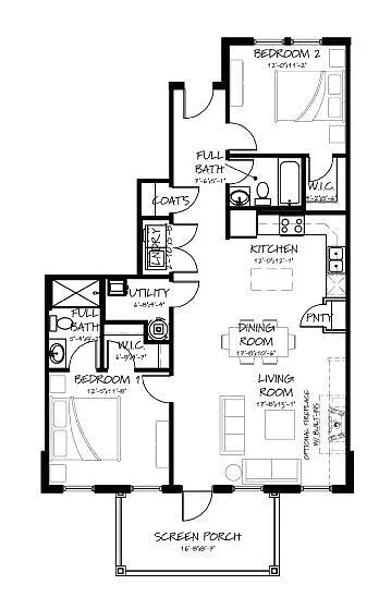 Floor plan Yates