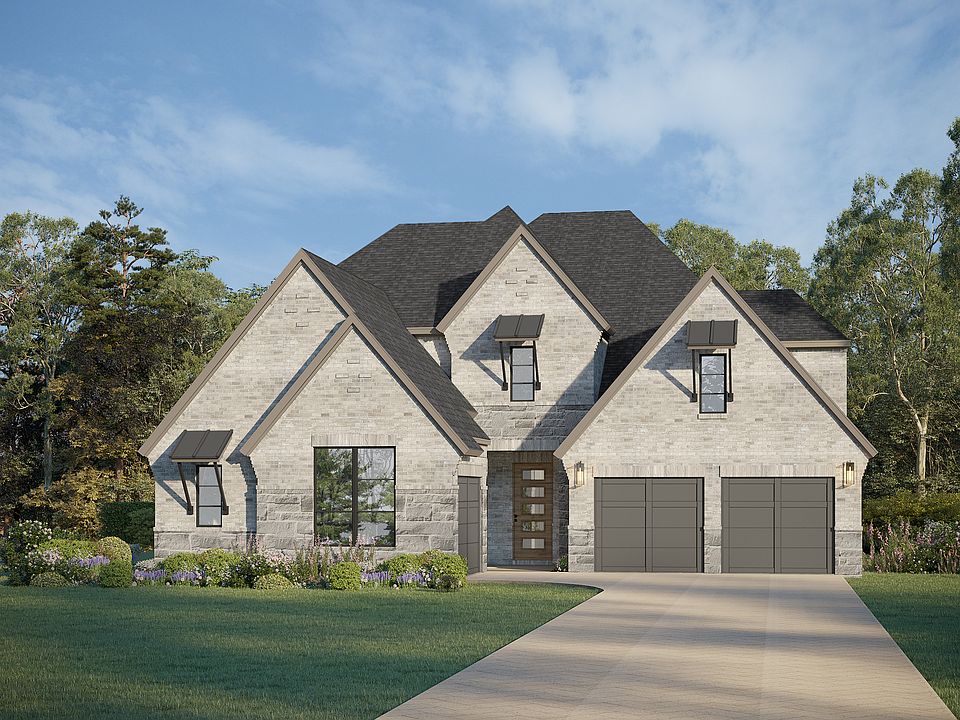 Plan 1648 Elevation D w Stone