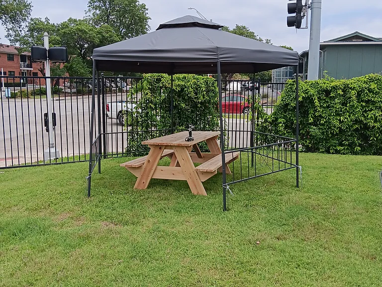Sun and Sands Picnic and Grill area
