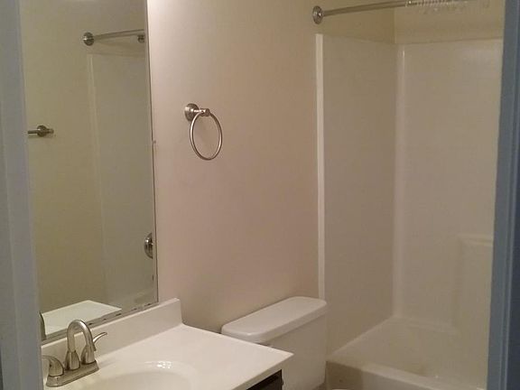 Hallway bathroom