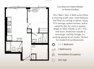 280 Dundas St W #707, Toronto, ON M5A 3W1