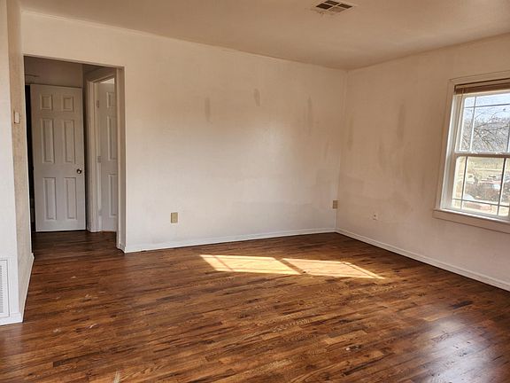 Living room view from front door