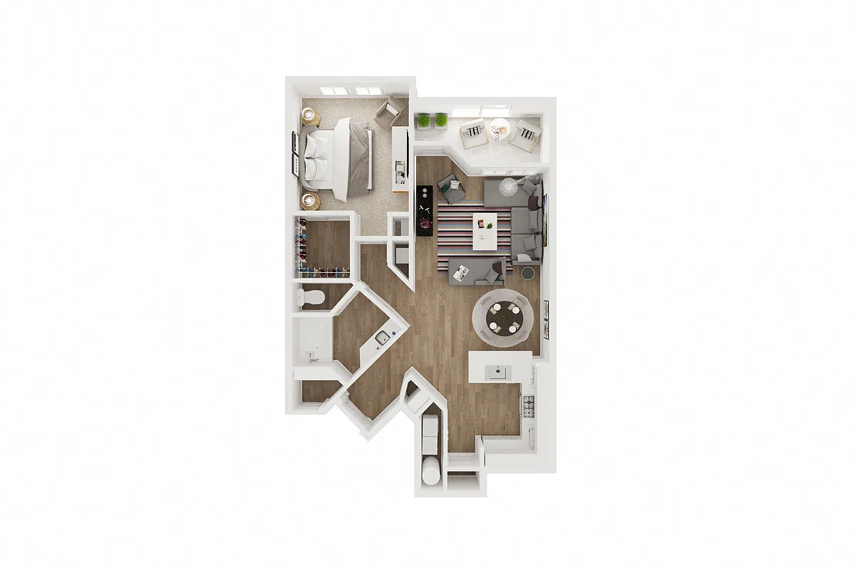 Floor plan Del Med