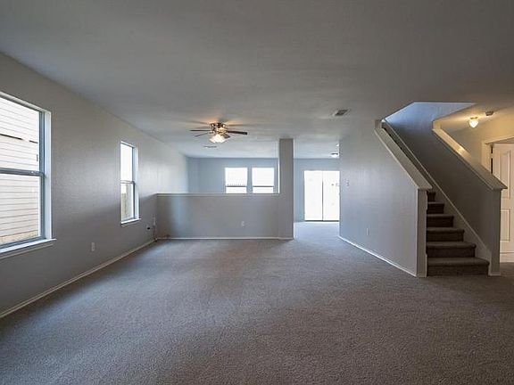 Beautiful entry way showing off the amazing floor plan