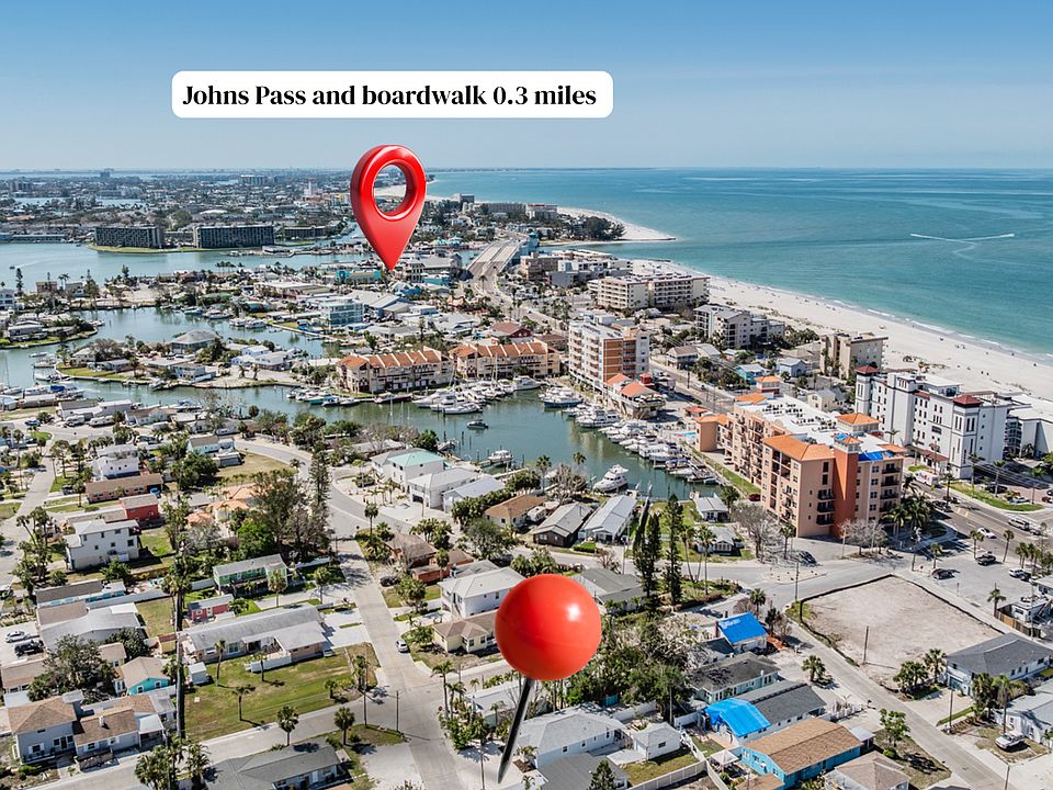 Enjoy restaurants and entertainment at Johns Pass Boardwalk. .3 miles away!