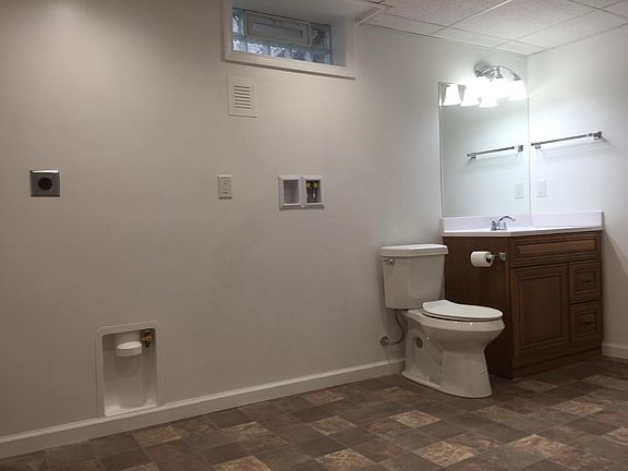 Laundry room and half bath