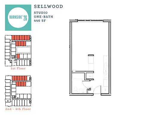 Floor plan Sellwood