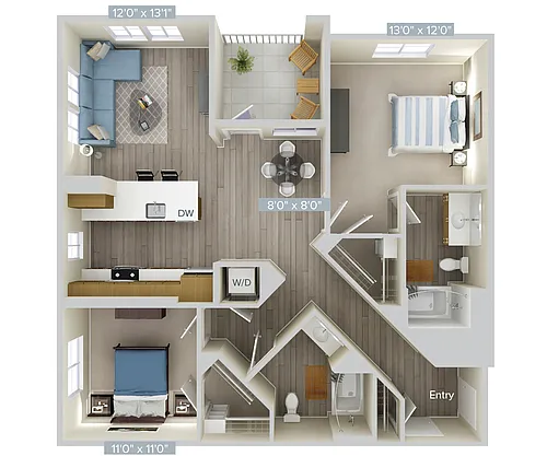 Floor plan B4-1179-1-Gar