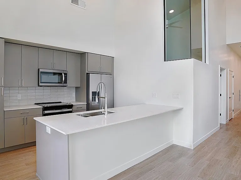 A modern kitchen designed for both function and style.