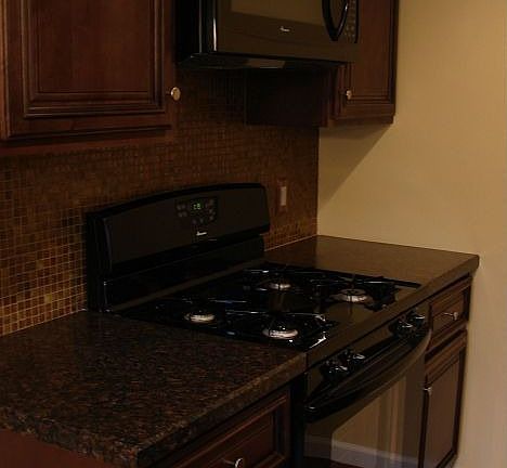 Matching appliances and custom countertops