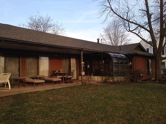 Back porch and solarium