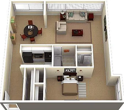 The Apartments at Charles Plaza — Photo 31