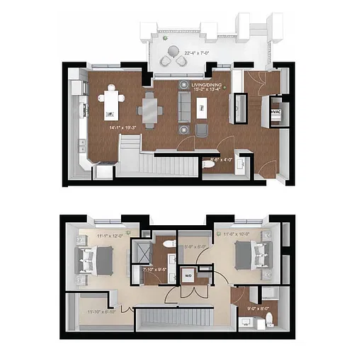 Floor plan Lansing