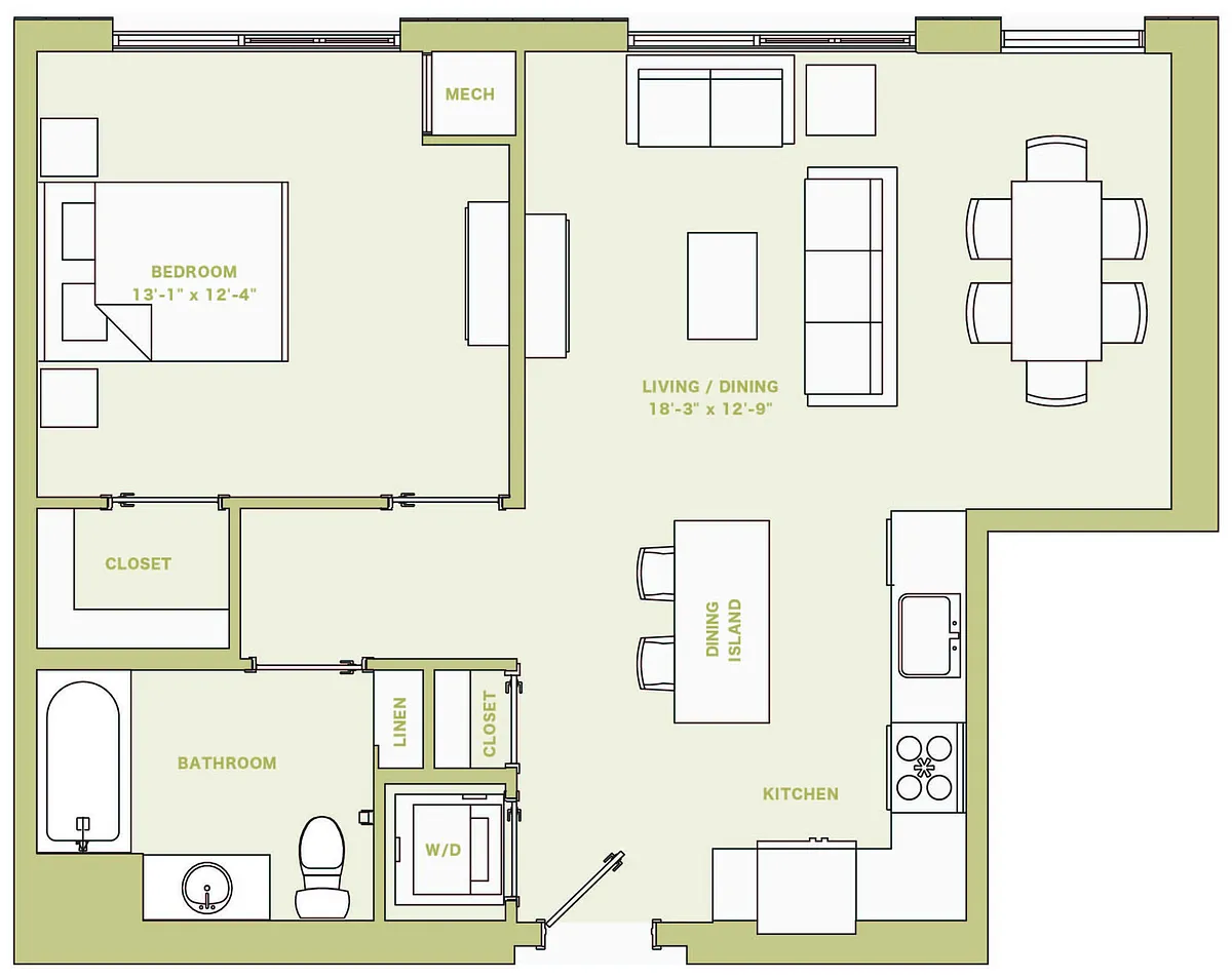 Floor plan A10