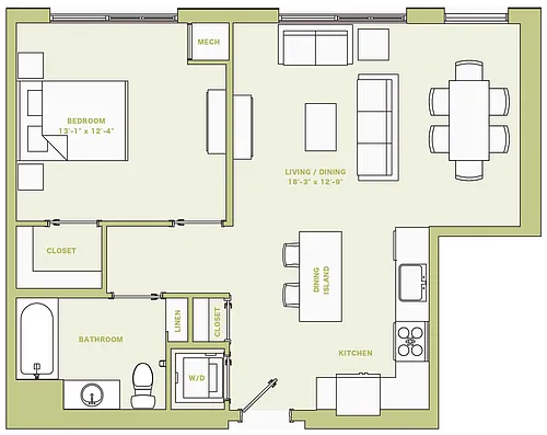 Floor plan A10