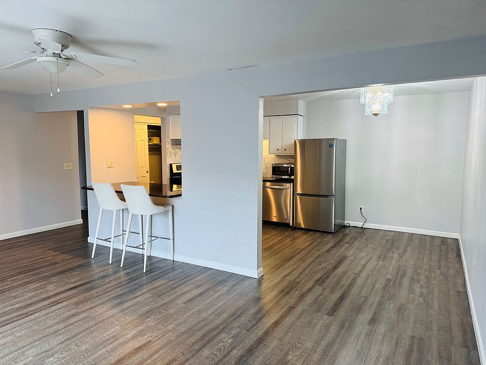 Living room and dinning room