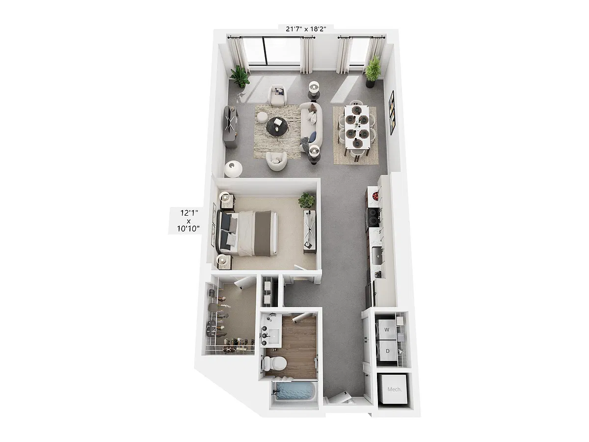 Floor plan Midland