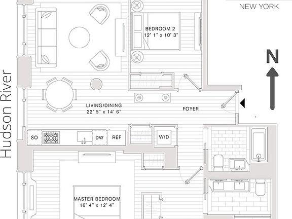 2nd image of 110 Charlton St #15C