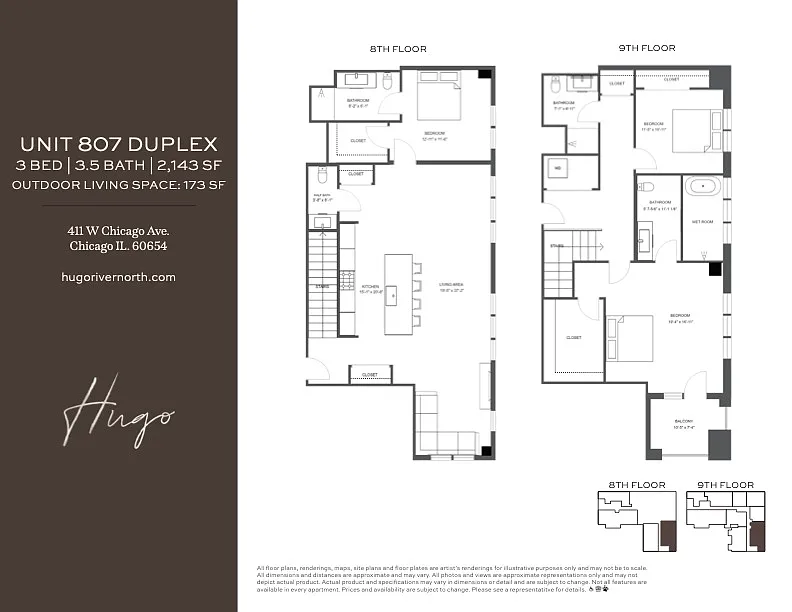 Floor plan C-807