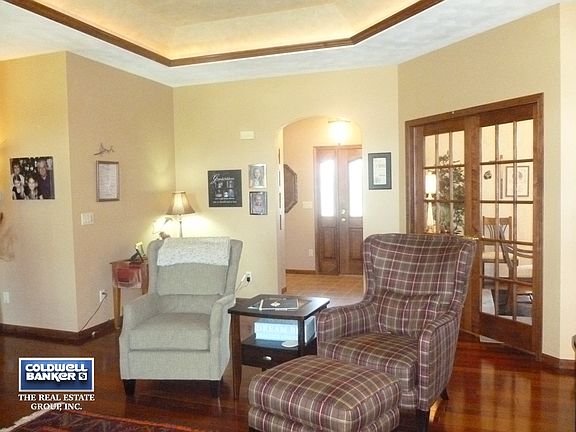 plus a lighted trey ceiling..