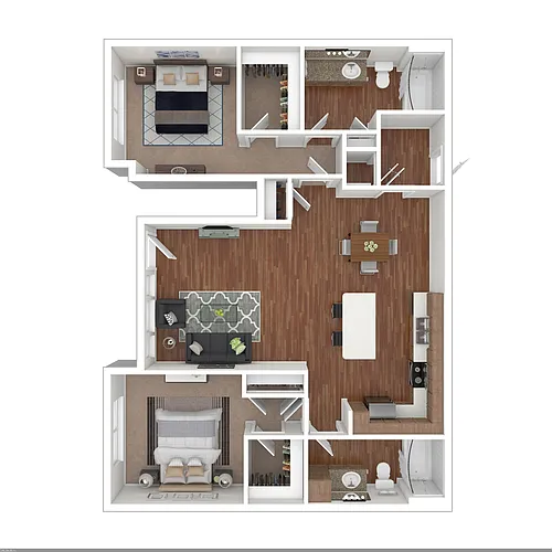 Floor plan B3