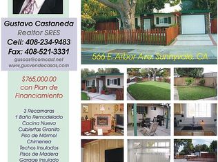 566 E Arbor Ave, Sunnyvale, CA 94085