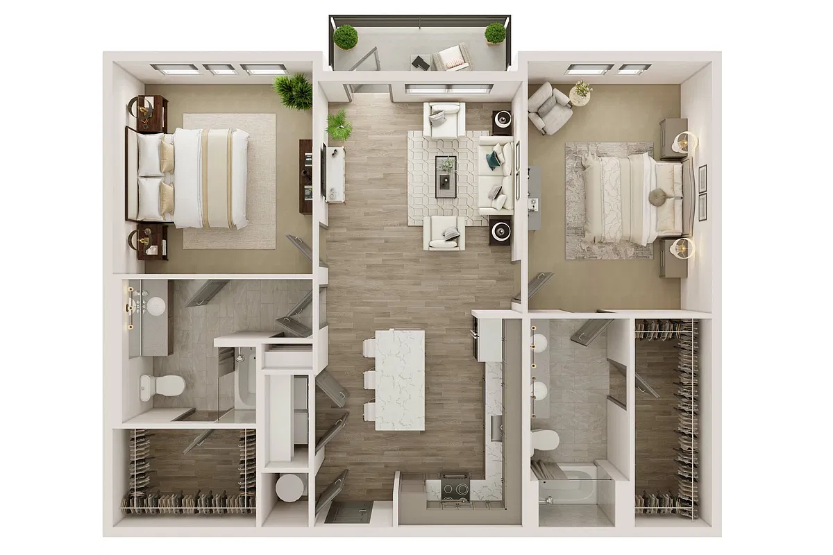 Floor plan B1