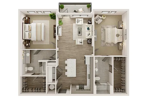 Floor plan B1