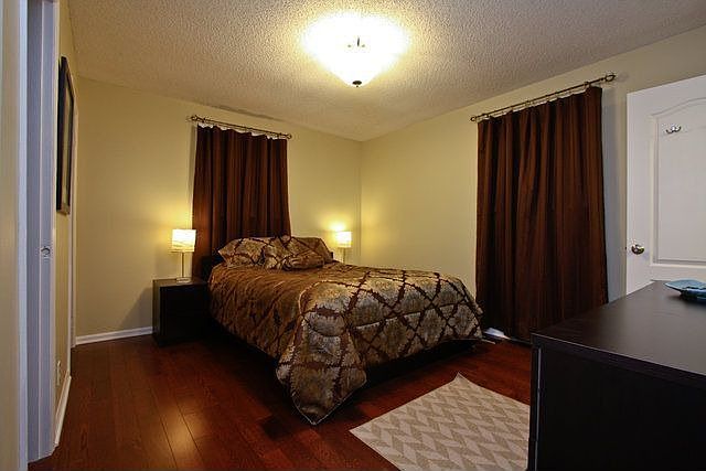 Master Bedroom with Hardwoods