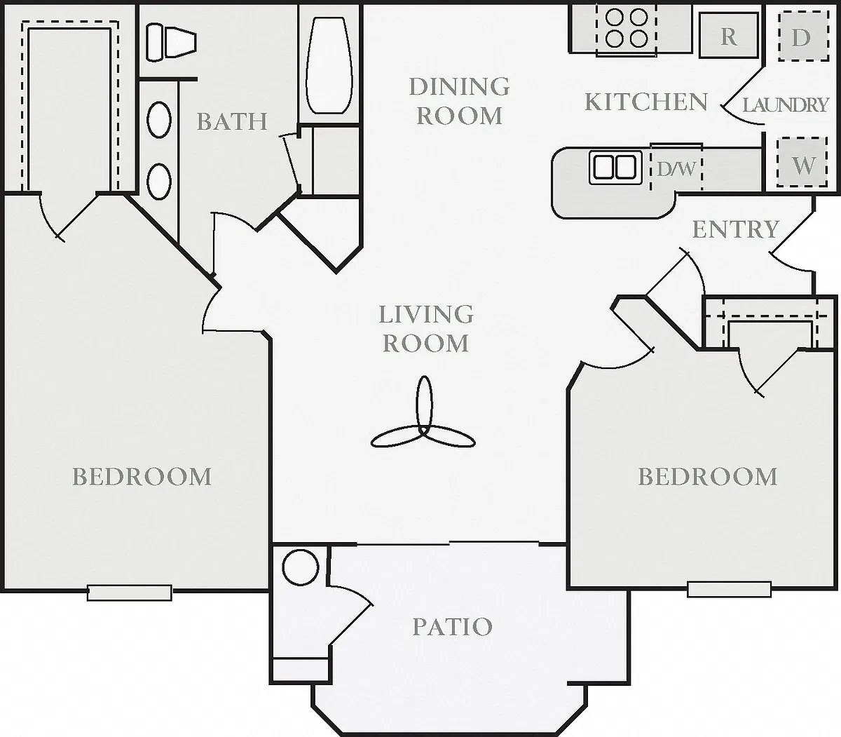 Floor plan B1