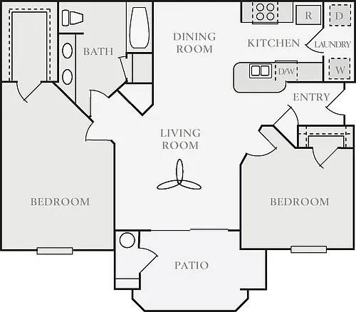 Floor plan B1