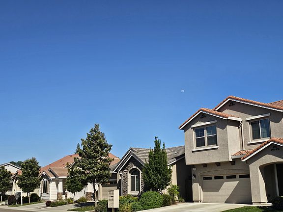 View of the street. No parking is allowed on the street - only in the garage or driveway. There are areas provided for guest parking.
