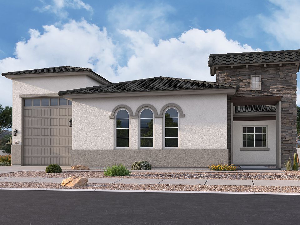 Elevation B w Optional RV Garage