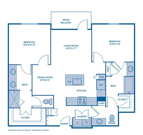 Floor plan B2