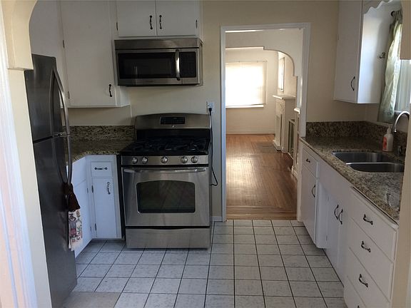 Kitchen with stainless appliances