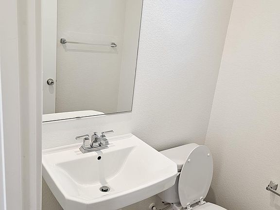 Downstairs half bath