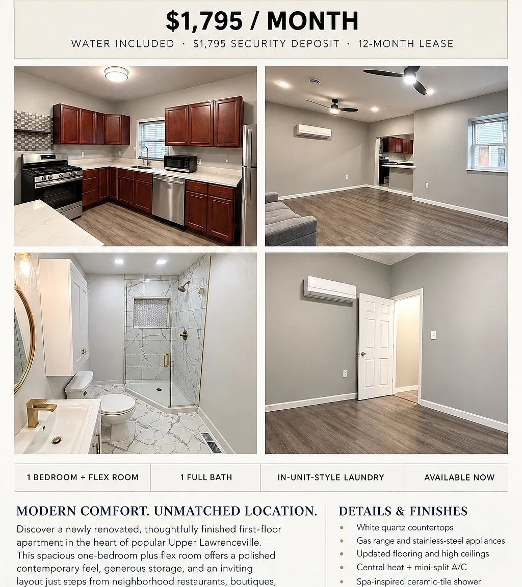 2 bed, 950 sqft, $1,795 — Photo 1