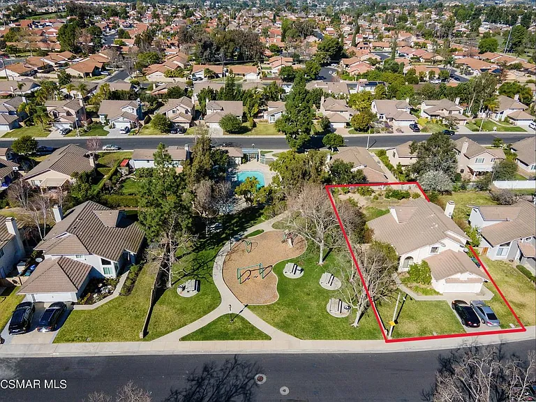 Property line - top view