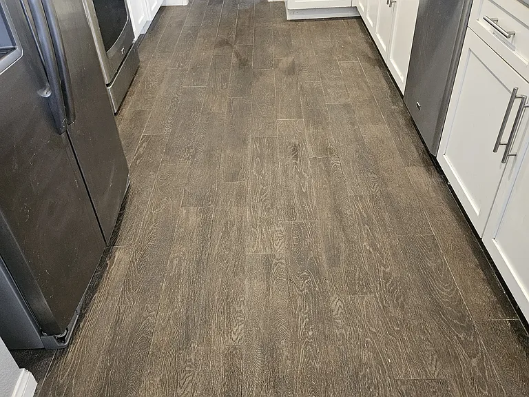 Porcelain flooring