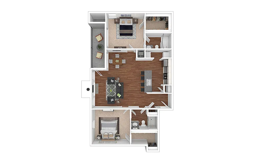 Floor plan Tarmac