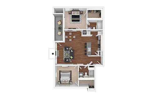 Floor plan Tarmac