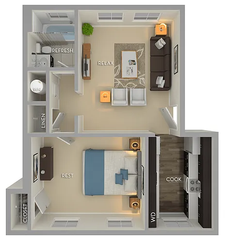 Floor plan A03
