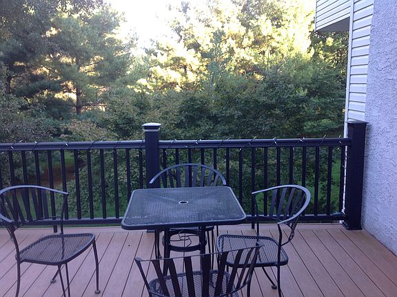 Back deck looking toward nei